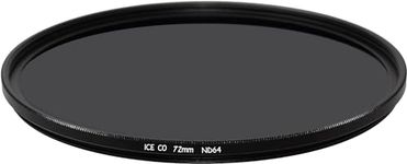 ICE CO Slim 72mm MC ND64 Filter Neutral Density ND 64 6 Stop 16 Layer Nano Multi-Coated Optical Glass