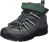 KEEN Unisex Kids Hikeport 2 Sport Mid Waterproof Hiking Boot, Magnet Greener Pastures, 3 UK