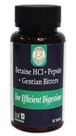 Ravide Nutrition - Betaine HCL Pepsin & Gentian Bitters For Efficient Digestion Capsules - 90 Count