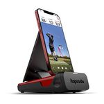 Rapsodo Mobile Launch Monitor for Golf Indoor and Outdoor Use with GPS Satellite View and Professional Level Accuracy, iPhone & iPad Only, Black / Red