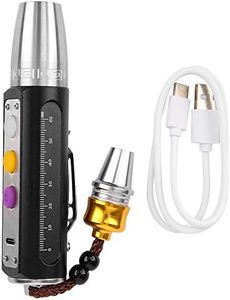 Horoper Jade Appraisal Light, Gem Identification LEDs Jade Appraisal Portable 3 LEDs Expert Jades Flashlight Torch USB Rechargeable Jewelry Testing Tool