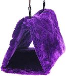 Pesp Pet Bird Nest Hammock Hanging Cave Cage Plush Snuggle Happy Hut Tent Bed (Large)