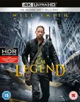 Will Smith - I Am Legend (4K UHD + Blu-ray + Digital Download) (2-Disc) (Uncut | Slipcase Packaging | Region Free 4K Ultra HD / Blu-ray | UK Import)