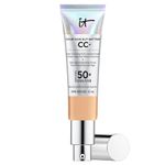 IT Cosmetics Your Skin But Better CC+ Cream, Medium Tan (W) - Color Correcting Cream, Full-Coverage Foundation, Anti-Aging Serum & SPF 50+ Sunscreen - Natural Finish - 1.08 fl oz