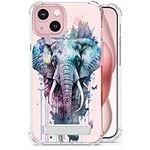 Ecute Elephant Case for iPhone 15 w