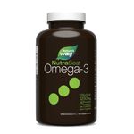 Nature's Way NutraSea Omega 3 Supplement Liquid Gels, Fresh Mint, 150 Soft Gels