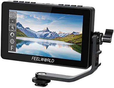 FEELWORLD F5 Pro 5.5 Inch Touch Screen DSLR Camera Field Monitor with External Kit Install The Equipment IPS FHD1920x1080 4K HDMI Input Output 5 V Type-c Input Tilt Arm