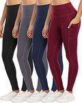 YOUNGCHARM 4 Pack Leggings with Poc