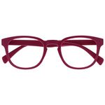 OPULIZE Pop Reading Glasses Fun Round Matt Frame Fuscia Pink Spring Hinges Scratch Resistant Mens Womens R2-4 +1.00