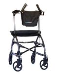 UPWalker Mobility Stand Up Walking Aid (Upright Posture Rolling Walker With Seat) (Standard)