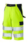 Dickies Mens Industry Polycotton Two Tone Hi Vis Reflective Shorts