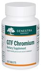 Genestra Brands - GTF Chromium - Support for Healthy Glucose Metabolism - 120 Tablets