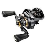 ANATONO Sphinx-X Baitcasting Reel – 33lb Carbon Fiber Drag Baitcasting Reel– 6 Stainless Steel Ball Bearings– 6.3:1 Gear Ratio Fishing Reels, Freshwater Saltwater Casting Reel (Right-6.3)