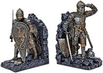 Arthurian Knight Bookend in Two-Tone Metallic (Set of 2) [Kitchen]