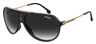 Carrera Women's Hot65 Sunglasses, Black/Gray Shaded, 63mm, 11mm