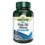 Natures Aid Fish Oil Capsules 1000mg Pack of 90