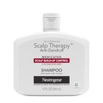 Neutrogena Scalp Therapy Anti-Dandruff Shampoo for Scalp Build-up Control, with Apple Cider Vinegar Fragrance, 12 fl oz