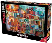 Anatolian 3000 piece jigsaw puzzles - 3000 piece puzzle MYSTERY WRITERS is ideal as a gift for the whole family and this 3000 piece jigsaw is made of ESKA BOARD