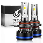 TECTICO Hir2 9012 LED Headlight Bulbs 6000K Xenon White 70W 7000LM Ultra Bright Canbus Error Free Fog Light Mini Bulb HID Conversion Kit Replacement, 2 Lamps