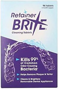 Retainer Brite Cleaning Tablets - 96 Tablets (1)