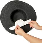 Hollywood Fashion Secrets Hat Shields - Discreet & Disposable Protection, 10 Count Transparent