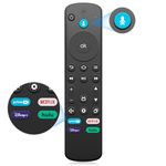 Replacement Universal Voice Remote Fit for All Insignia/Toshiba/Pioneer Smart TVs, for Fire Smart TVs Cube, TV Stick 4K Max, TV Stick 4K, TV Stick, TV Stick Lite