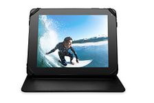 Ematic 10" Universal Leatherette Hardback Tablet and iPad Case, Black