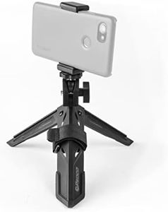 PEDCO Ultrapod 3 Lightweight Travel Tripod for Camera and Phone, Black