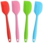 Hokisei Silicone Spatula, 11 inch Rubber Spatulas Heat Resistant Cooking Utensil Set Non-Stick Flexible Baking Spatulas with Stainless Steel Core for Cake/Cream/Pastry/Butter/Batter Mixing/Cooking