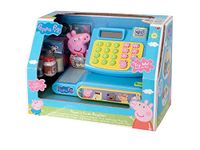 Peppa Pig Toy Cash Register Set | Pretend Shopping Play Money Machine & Grocery Food Playset For Boys and Girls