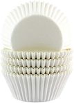 EPARTY Paper Cupcake Liners (White, Standard Size) - 100 Pieces