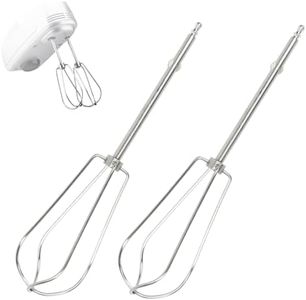 Hand Mixer Beaters Compatible with Cuisinart CHM Mixer, HM-50, HM-70, 9 7 5 3 Mixer Attachments, for Cuisinart Blender Replacement Parts, fit Cuisinart Stainless Steel Hand Mixer Replacement Beaters