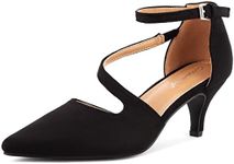 Greatonu Womens Court Shoes D'Orsay