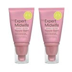 My Expert Midwife No Harm Nipple Balm, 100% Natural, medical grade Lanolin, fast relief, protection for sore cracked nipples. Moisturising, odourless, tasteless, breastfeeding Safe Nipple cream, 60ml
