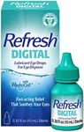 Refresh Digital Lubricant Eye Drops, 0.33 Fl Oz (Pack of 1)