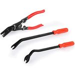 MMOBIEL 3 Pcs Auto Trim Removal Tool Set for Easy Scratch Removal of Car Door Panels, Fasteners, Molding, Dashboards and Wheel Hubs