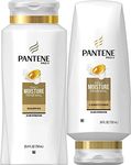 Pantene Moisturizing Shampoo and Conditioner for Dry Hair, Daily Moisture Renewal, Bundle Pack, Bundle