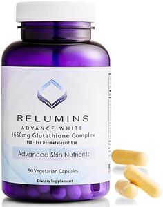 Relumins Advance White 1650mg Glutathione Complex L-Glutathione Booster, 225mg of Alpha Lipoic (1)