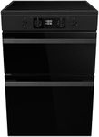 Hisense Hi6 Max 60cm Electric Cooker with Induction Hob HDCEIT6C20B - Jet Black - A Rated