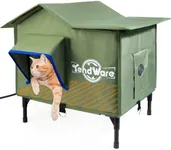TENDWARE Outdoor Cat House Heated C