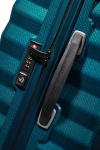 Samsonite Lite-Shock XL Suitcase – Blue Lightweight Hardshell Luggage