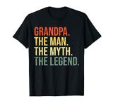 Grandpa The Man The Myth The legend Grandfather Grandpa T-Shirt