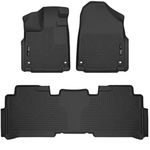 Husky Liners X-act Contour Floor Mats | Fits 2019-2024 Kia Forte | Front Row, 2-pc Black - 50741