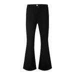 Wbestwind Men's Relaxed Stretch Vintage 60s 70s Bell Bottom Pants Fit 70s Disco Outfits Comfort Flared Retro Leg, Black, Large