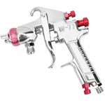 High-Performance Pressure Feed Spray Gun G1/4 Universal 2-3mm Nozzle Size Ideal for Automotive Basecoats, Clearcoats(3.0 Caliber)