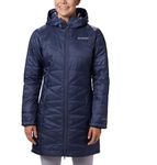 Columbia Women's Mighty Lite Hooded Jacket, Nocturnal, S