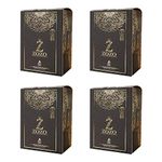 Zozo Pack of 4 Coconut Charcoal for Hookah - 500 Gr (36 Cubes)