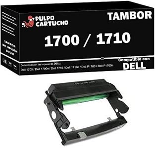 Pulpo Cartucho - Tambor 1700 Negro Compatible con DELL Ref. 593-10078 - Drum - Valido para Impresoras 1700 / 1700n / 1710 / 1710n / P1700 / P1700n