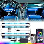 Xprite Double Row RGB LED Car Inter