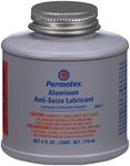 Permatex 80071 Anti-Seize Lubricant with Brush Top Bottle, 4 oz.